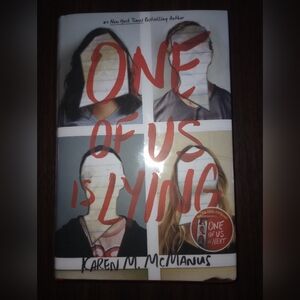NWOT One of Us Is Lying Hardcover